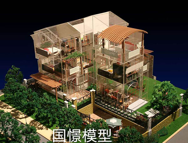 阜平县建筑模型