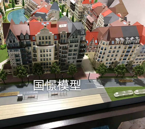 阜平县建筑模型